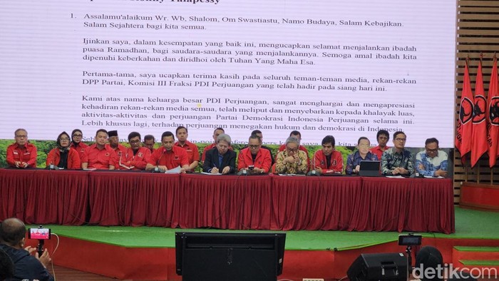 PDIP Tambah Sederet Pengacara untuk Hasto, Ada Eks Jubir KPK (Adrial/detikcom).