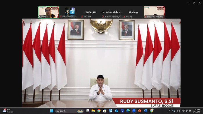 Peluncuran Klinik AkuQuit di RSUD Cibinong Bogor.