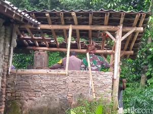 Duarr! Petir Sambar Rumah Warga Tegalgondo Klaten