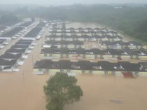 Tanggul di Water Pond Jebol Jadi Biang Kerok Banjir di Perumahan Arthera Hill 2