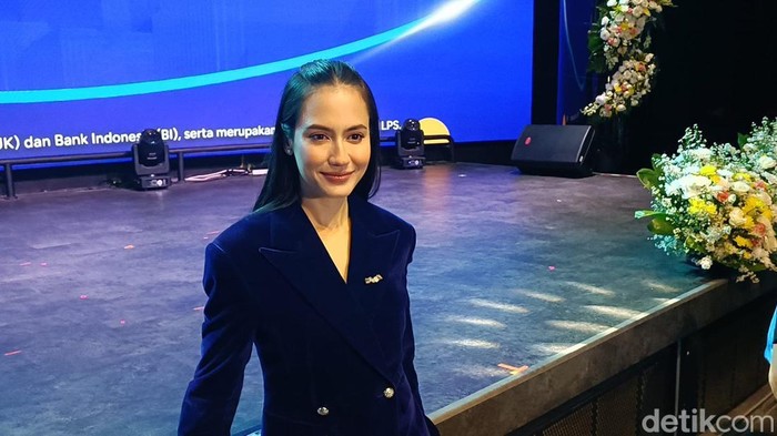 Pevita Pearce saat ditemui di kawasan Jakarta.