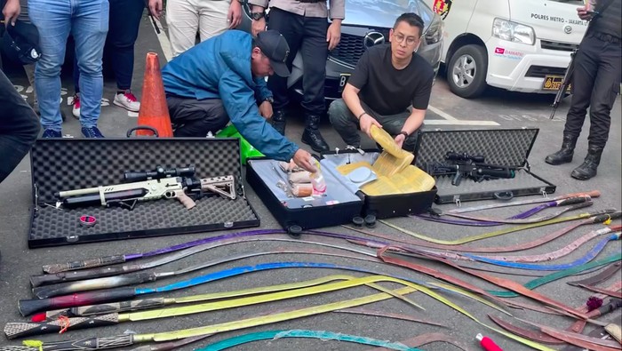Polisi mengusut kasus geng remaja bersajam merusak fasilitas umum di Jakut. Sebanyak 2 orang ditangkap polisi. (dok Istimewa)