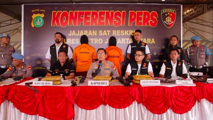Polisi mengusut kasus geng remaja bersajam merusak fasilitas umum di Jakut. Sebanyak 2 orang ditangkap polisi. (dok Istimewa)