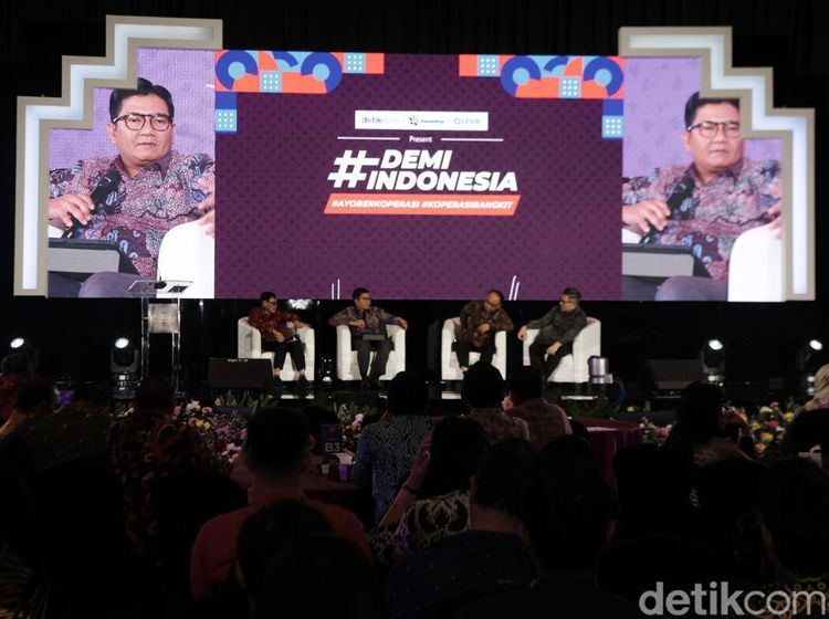 Potret Antusias Peserta Ikuti Demi Indonesia Ayo Berkoperasi