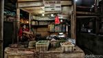 Potret Pasar Sungai Bambu Sepi Pembeli
