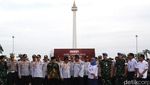 Pramono Anung Hadiri Apel Operasi Lintas Jaya di Monas