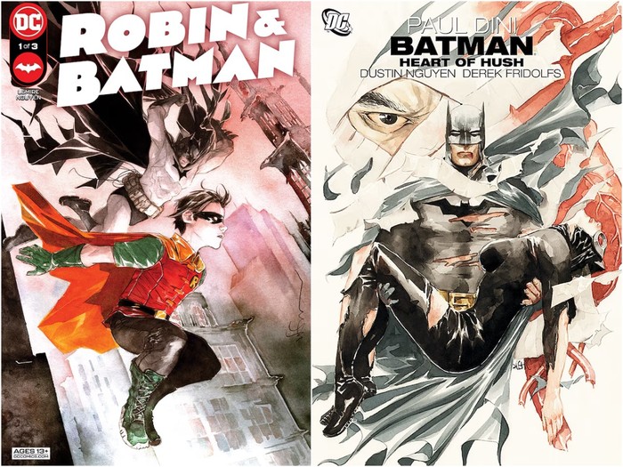 Sampul yang dibuat oleh Komikus Dustin Nguyen Sampul yang dibuat oleh Komikus Dustin Nguyen