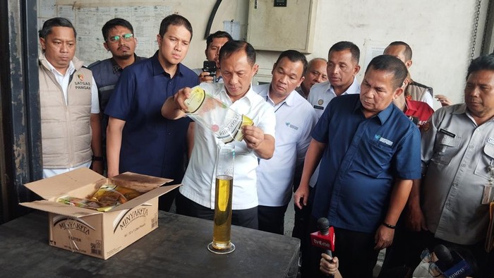 Satgas Pangan Polri Sidak 2 Distributor Minyakita