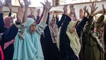 Semangatnya Emak-emak di Bandung Ikut Pesantren Ramadan