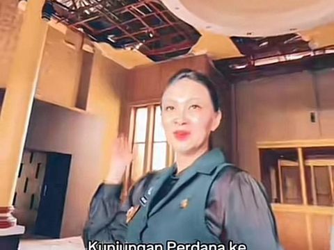 Sherly Tjoanda Kunjung Rumah Dinas di Puncak Gosale