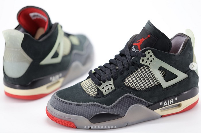 Sneakers Off-White x Air Jordan 4 ‘Bred’