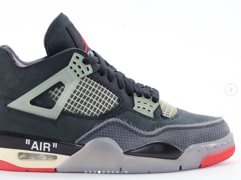 Sneakers Off-White x Air Jordan 4 'Bred'