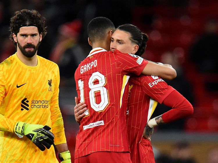 Wajah Sedih Pemain Liverpool usai Disingkirkan PSG