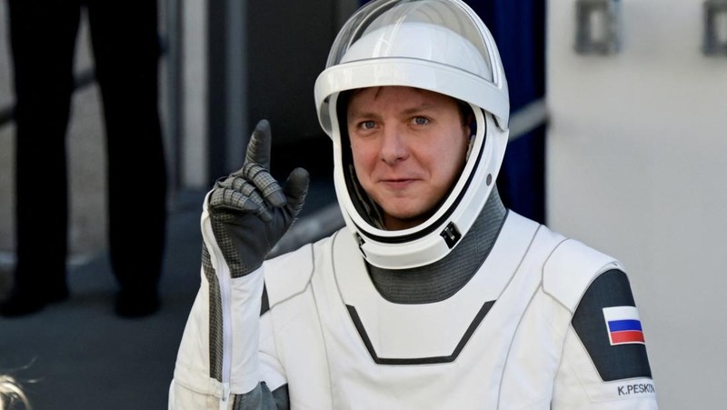 NASA's  SpaceX Crew-10 crew member, Pilot Nichole Ayers reacts as the crew walked from the Operations & Checkout Building at the Kennedy Space Center for transport to Launch Complex 39-A ahead of their launch to the International Space Station in Cape Canaveral, Florida, U.S., March 12, 2025. Reuters/Joe Skipper