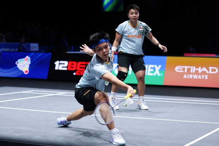 Apriyani Rahayu/Siti Fadia Silva Ramadhanti  di All England 2025