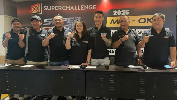 Superchallenge Super Prix 2025 segera bergulir di Indonesia. Arena balapan bakal berlangsung di empat wilayah.