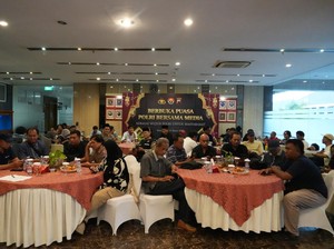 Bangun Sinergi, Polda Jateng Gelar Buka Puasa Bersama Media