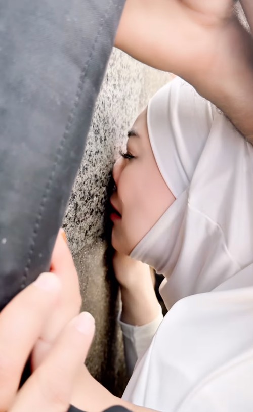 celine evangelista umrah