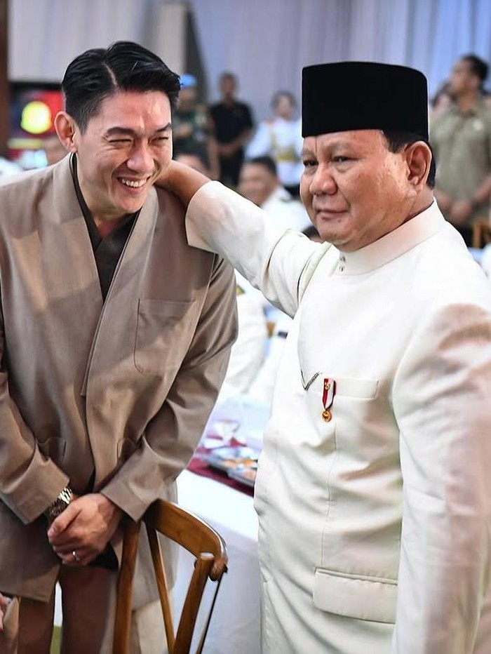 Citra Monica, Ifan Seventeen dan Prabowo Subianto Citra Monica, Ifan Seventeen dan Prabowo Subianto