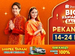 Intip Ramadan Seru El Rumi & Syifa Hadju di Shopee Big Ramadan Sale!