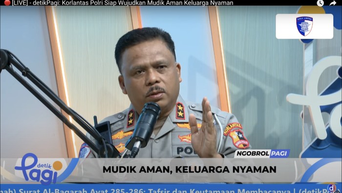 Kakorlantas Irjen Agus Suryo Nugroho di detikPagi