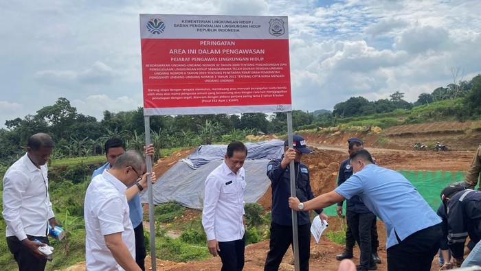 KLH tindak lokasi DAS langgar aturan