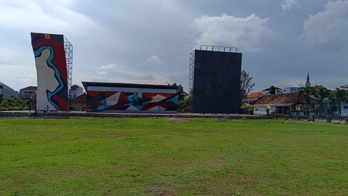 Lapangan Umum Kediri, Tabanan, Bali, Kamis (13/3/2025). (IST)