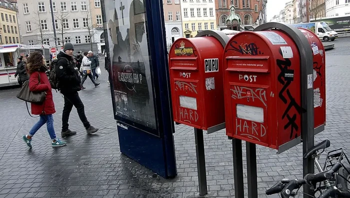 Layanan pos Denmark