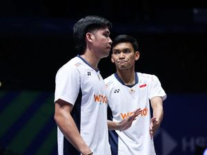 Kejuaraan Bulutangkis Asia 2025: Fikri/Daniel Ditekuk Juara Bertahan