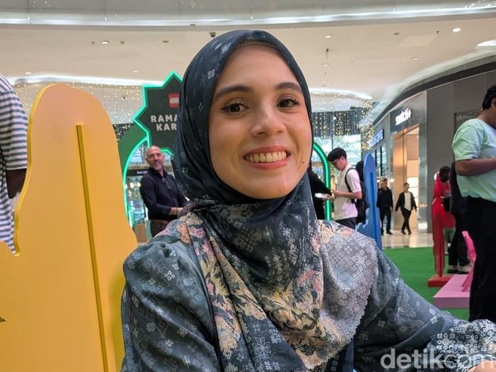 Nycta Gina saat ditemui di kawasan Jakarta.
