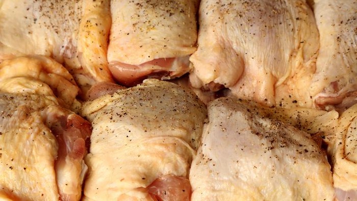Bagian paha atas ayam juga direkomendasikan.