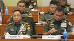 Panglima TNI-Komisi I DPR Bahas Revisi UU TNI