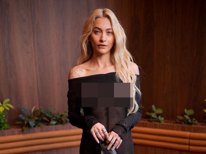 Paris Jackson di fashion show Stella McCartney, Paris Fashion Week Paris Jackson at the Stella McCartney Fall RTW 2025 fashion show as part of Paris Fashion Week on March 5, 2025 in Paris, France. (Photo by Swan Gallet/WWD via Getty Images)