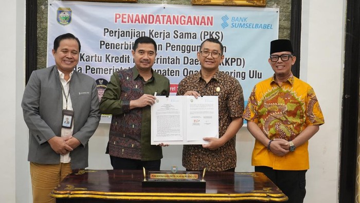 Penandatanganan kerja sama Pemkab OKU dan BSB