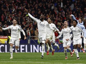 Buntut Panjang Selebrasi 4 Pemain Madrid di Depan Fans Atletico