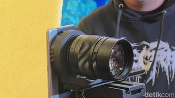 Dari berbagai jenis mounting kamera yang ada di pasaran saat ini, Realme menjatuhkan pilihan ke mounting Leica M. Foto: detikINET/Anggoro Suryo Jati