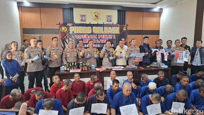 Rilis operasi pekat musi 2025 di wilayah hukum Musi Rawas