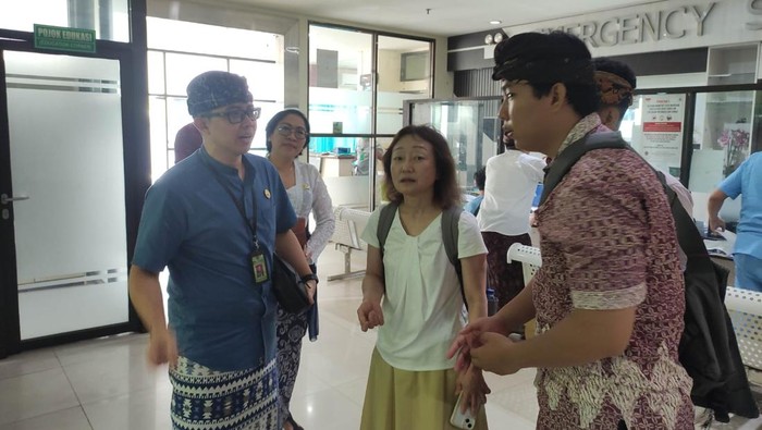 RSUD Buleleng menerima kunjungan guru besar Universitas Shunan, Jepang, Prof Ueno, Kamis (13/3/2025). (Foto: Dok. Istimewa)