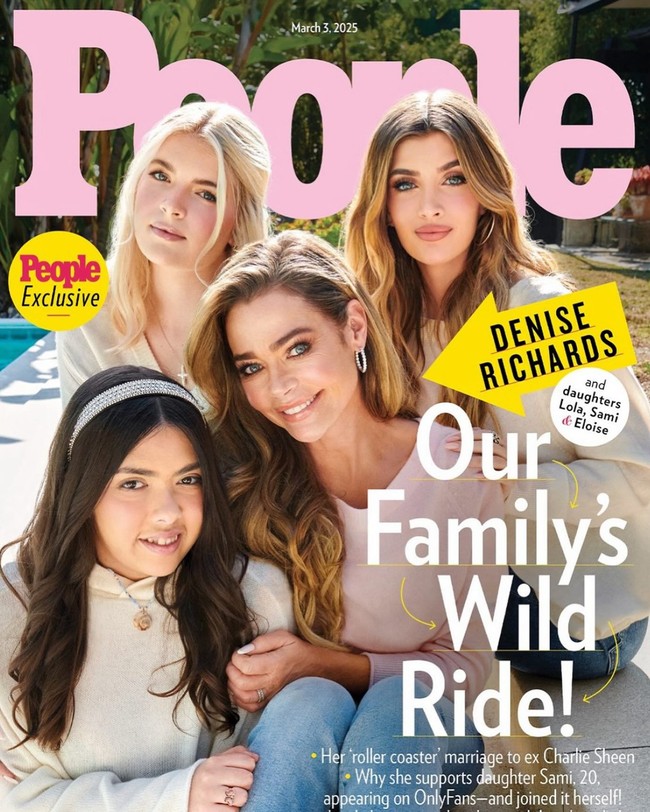 Mengenai operasi anaknya, Denise sendiri mengaku merasa sedih. “Aku jadi melihat putriku ingin melakukan operasi hidung. Aku merasa tidak enak karena dia harus meniru hidungku atau apalah karena aku tidak ingin [putri-putriku] merasa mereka harus berpenampilan tertentu,” kata pemain Wild Things tersebut. Foto: Instagram