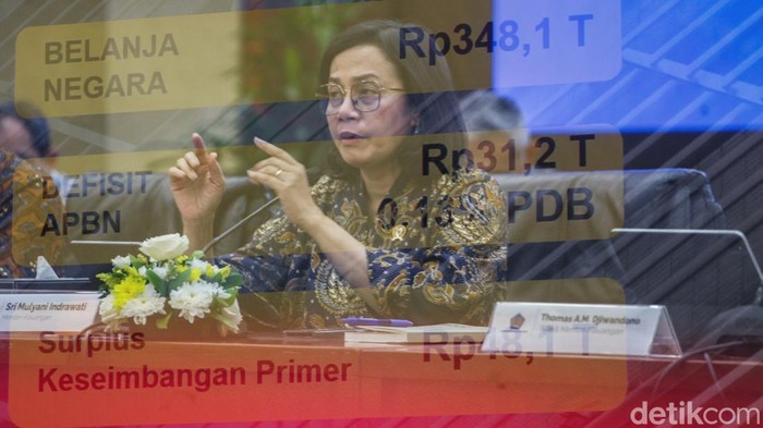 Menkeu Sri Mulyani melaporkan APBN sampai 28 Februari 2025 defisit Rp 31,2 triliun. Realisasi itu setara dengan 0,13% terhadap Produk Domestik Bruto (PDB).
