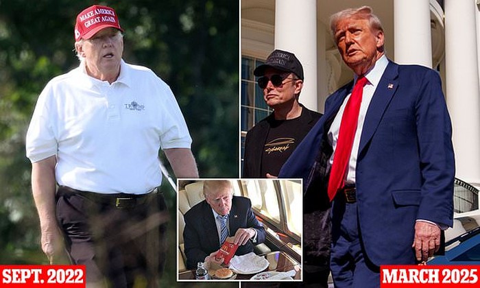 Tetap Makan Fast Food, Donald Trump Bisa Turun 13 Kg karena Trik Ini