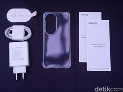 Unboxing Vivo V50 5G, Harga Tak Naik Fitur Bertambah