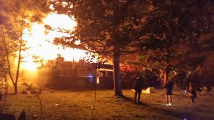 2 rumah warga di Puncak Jaya Papua Tengah diduga dibakar OTK.