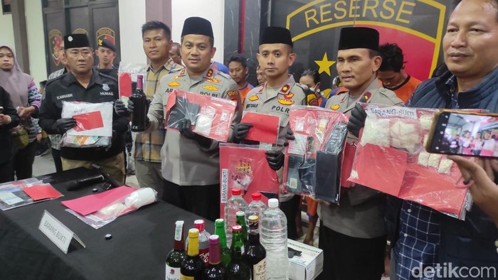 58 Tersangka Dibekuk Polisi dalam Operasi Pekat di Jombang
