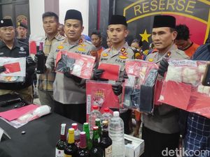 58 Tersangka Dibekuk Polisi dalam Operasi Pekat di Jombang