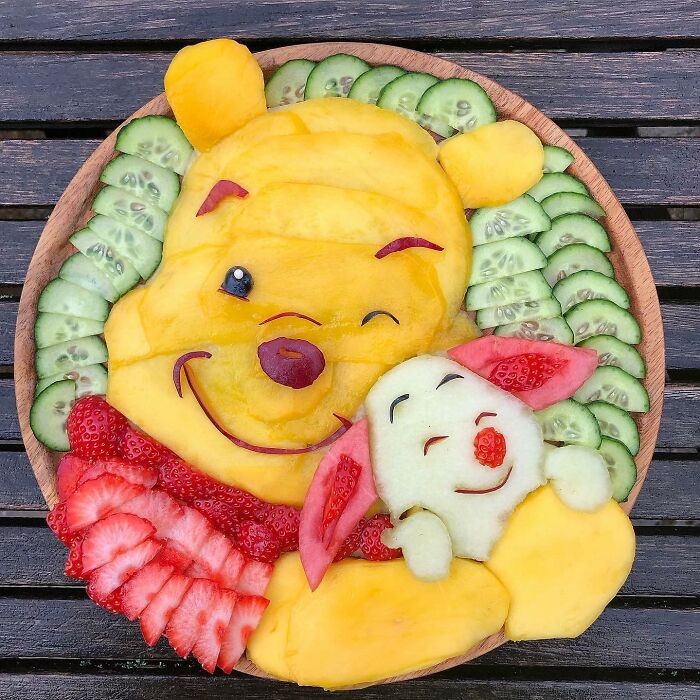 Bikin Makan Semangat! 10 Plating Buah dan Sayur Ini Super Kreatif Bikin Makan Semangat! 10 Plating Buah dan Sayur Ini Super Kreatif