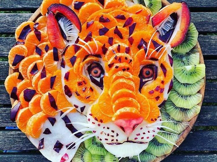 Bikin Semangat Makan! 10 Plating Buah dan Sayur Ini Super Kreatif