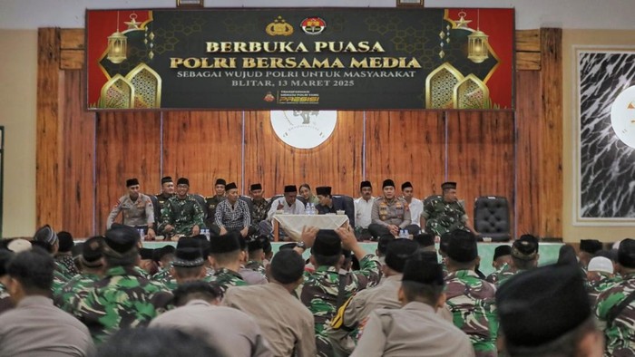 Buka puasa bersama Polres Blitar