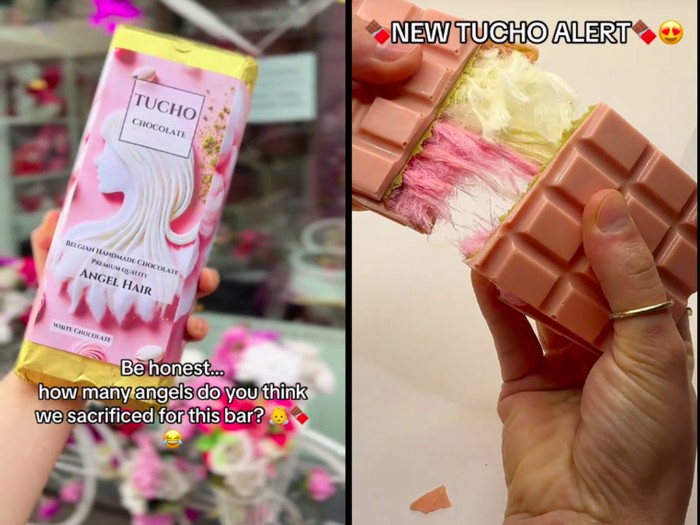 Cokelat isi rambut nenek Cokelat isi rambut nenek