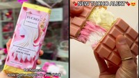 Cokelat rambut nenek pertama kali dibuat oleh chocolatier asal Belgia bernama Tucho Chocolate. Cokelatnya diisi dengan pişmaniye atau rambut nenek khas Turki. Foto: TikTok @tucho.chocolate